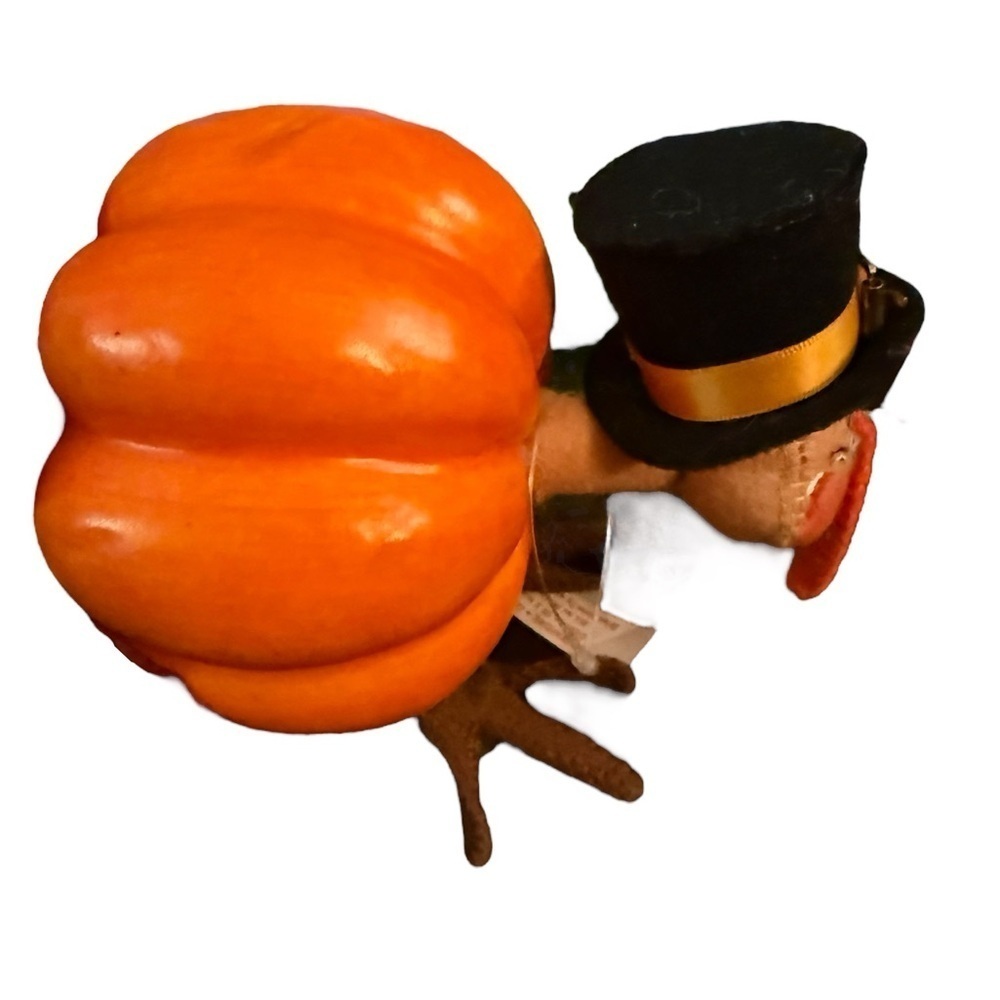 Annalee 5” Turkey Pumpkin Figurine 🦃🎃 (2005) Thanksgiving Collectible - Picture 5 of 9